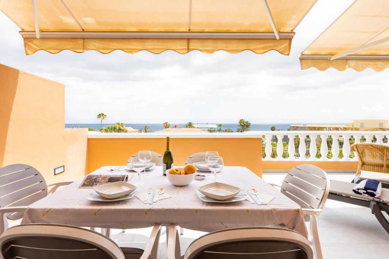 Exclusive Penthouse Playa Las Vistas 4 Close To The Sea And Beach, Aircondition For A Fee, Wifi, Terrace, Heated Pool 플라야데라스아메리카스 외부 사진