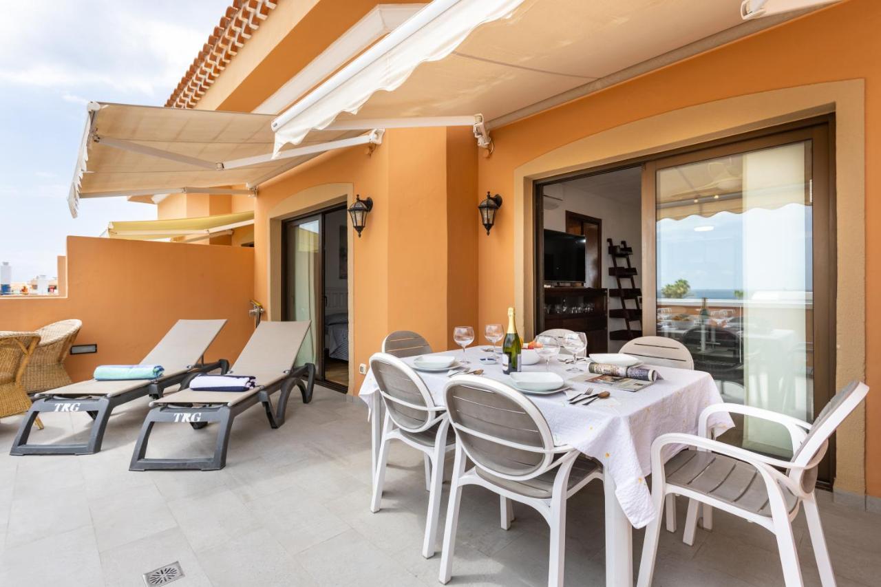 Exclusive Penthouse Playa Las Vistas 4 Close To The Sea And Beach, Aircondition For A Fee, Wifi, Terrace, Heated Pool 플라야데라스아메리카스 외부 사진