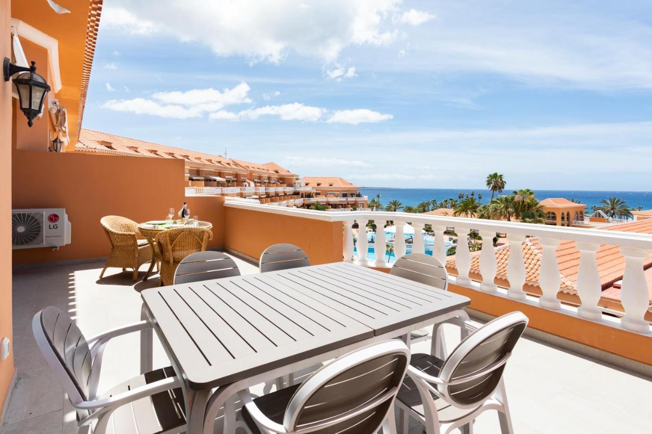Exclusive Penthouse Playa Las Vistas 4 Close To The Sea And Beach, Aircondition For A Fee, Wifi, Terrace, Heated Pool 플라야데라스아메리카스 외부 사진