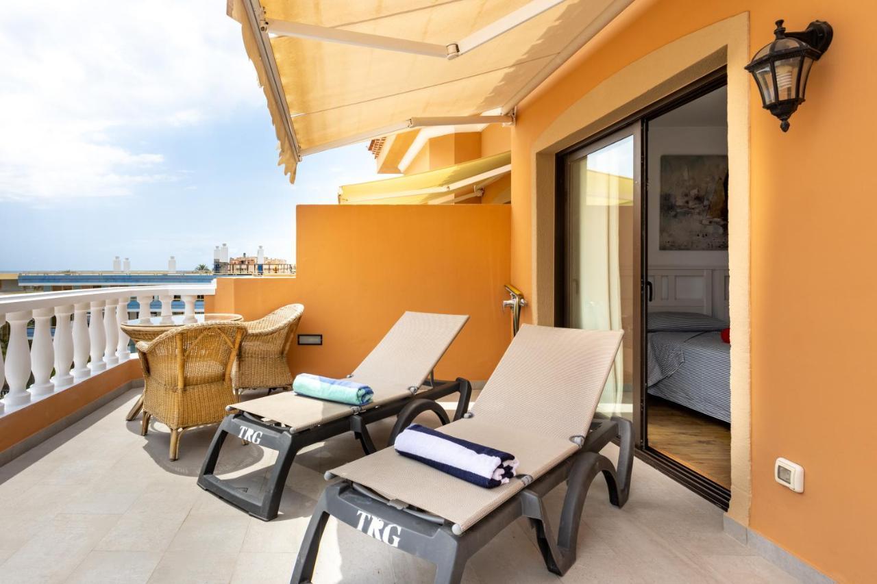 Exclusive Penthouse Playa Las Vistas 4 Close To The Sea And Beach, Aircondition For A Fee, Wifi, Terrace, Heated Pool 플라야데라스아메리카스 외부 사진